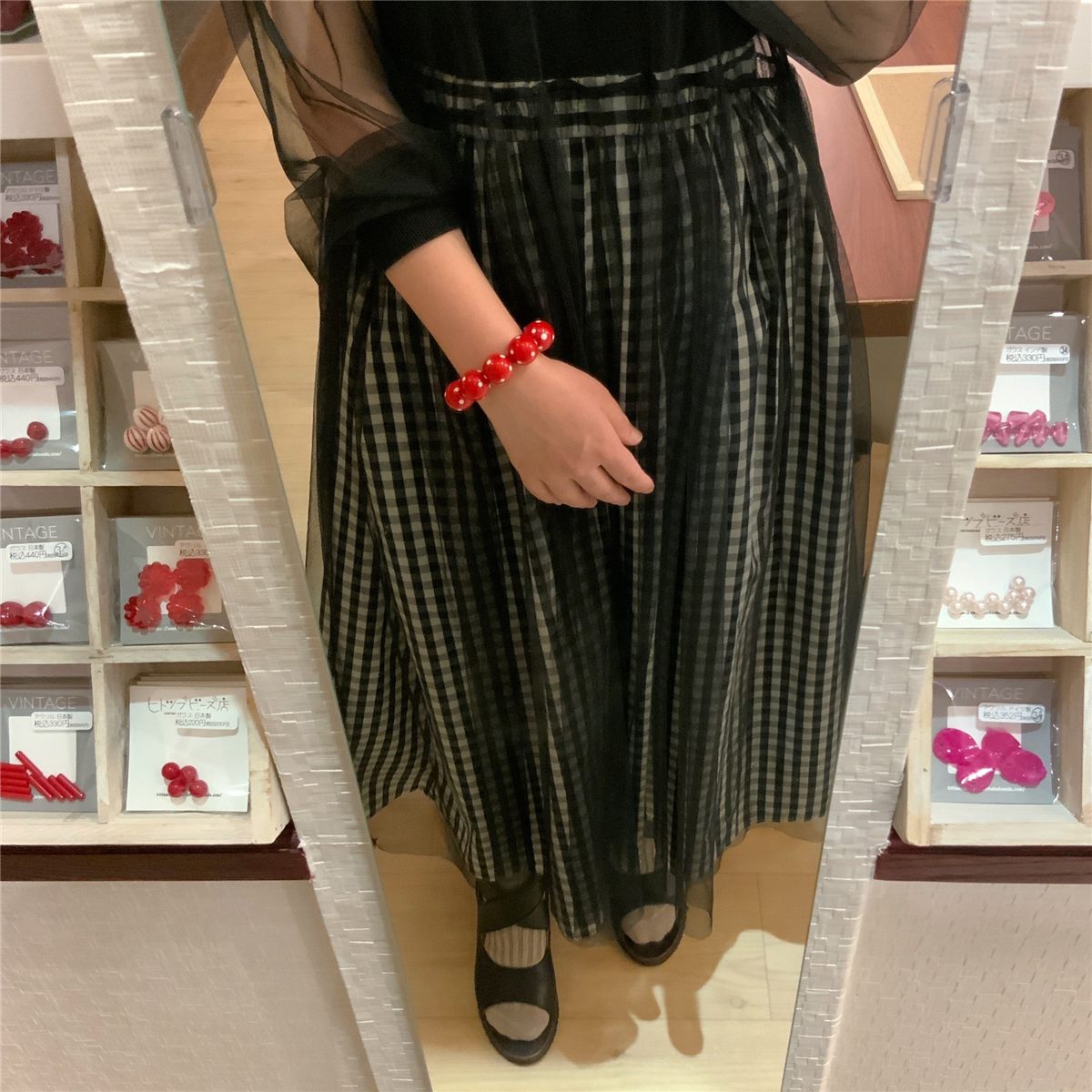 ブレスレットの着用例